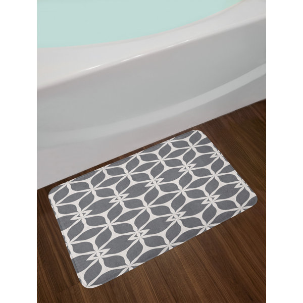 East Urban Home Abstract Bath Rug Wayfair
